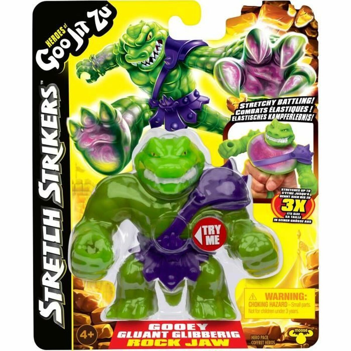 Actionfigurer Goo Jit Zu Stretch Strikers - 5