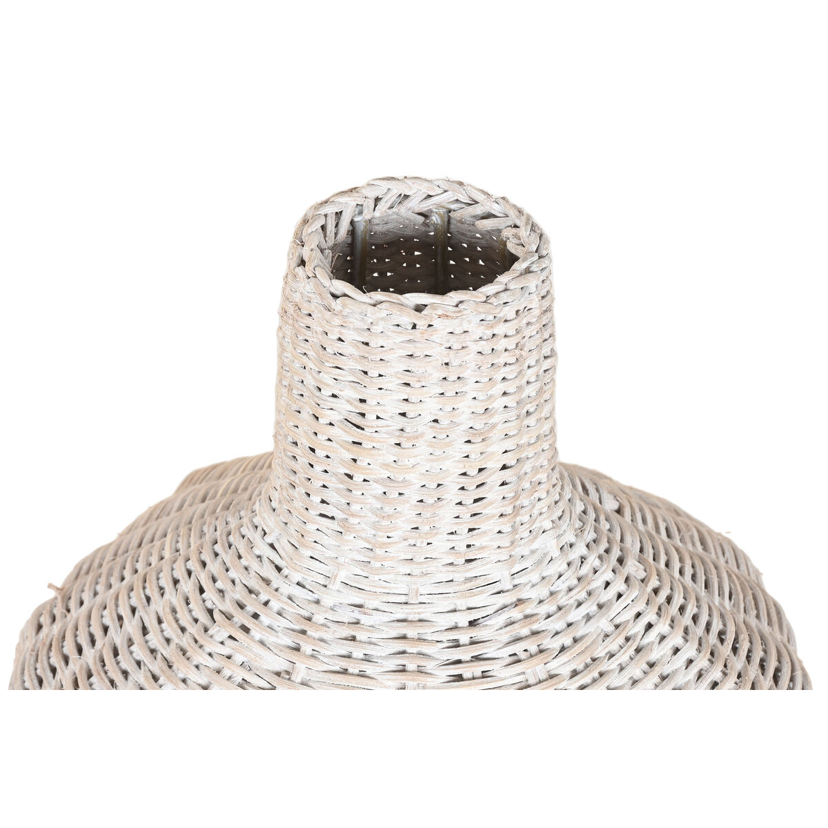 Set med 3 Vasar Home ESPRIT Metall Naturell 25 x 25 x 80 cm (3 Delar) - 2