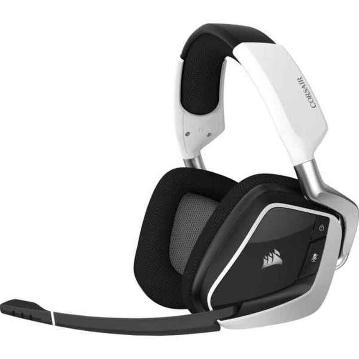 Bluetooth Hörlurar med Mikrofon Corsair CA-9011202-EU Vit Svart/Vit