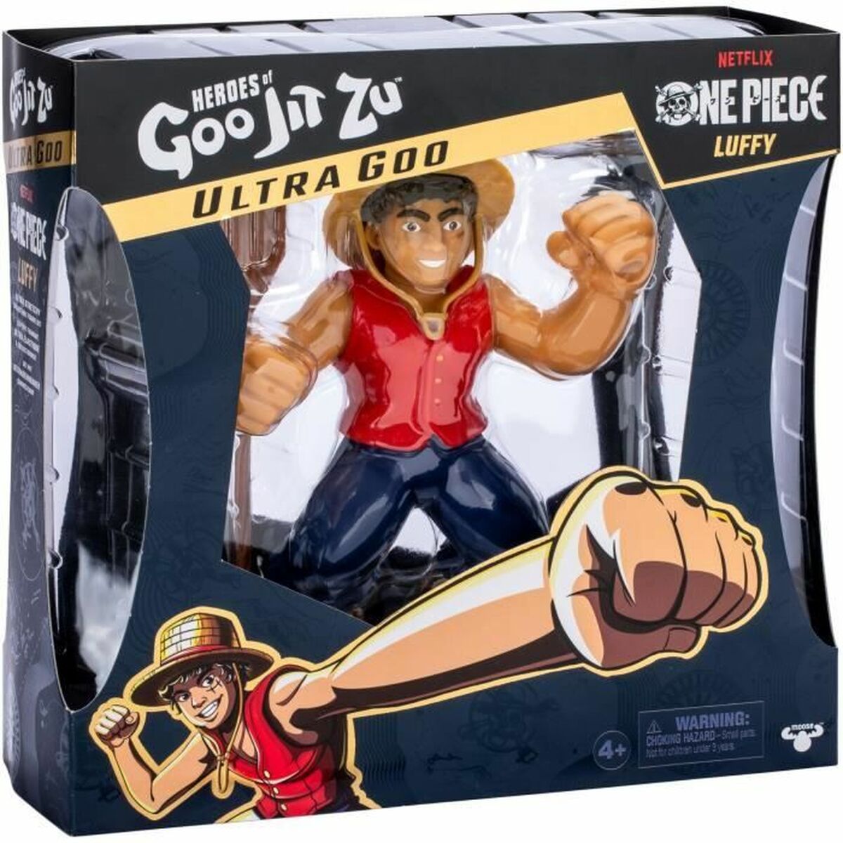 Playset Goo Jit Zu Ultragoo Luffy - 3