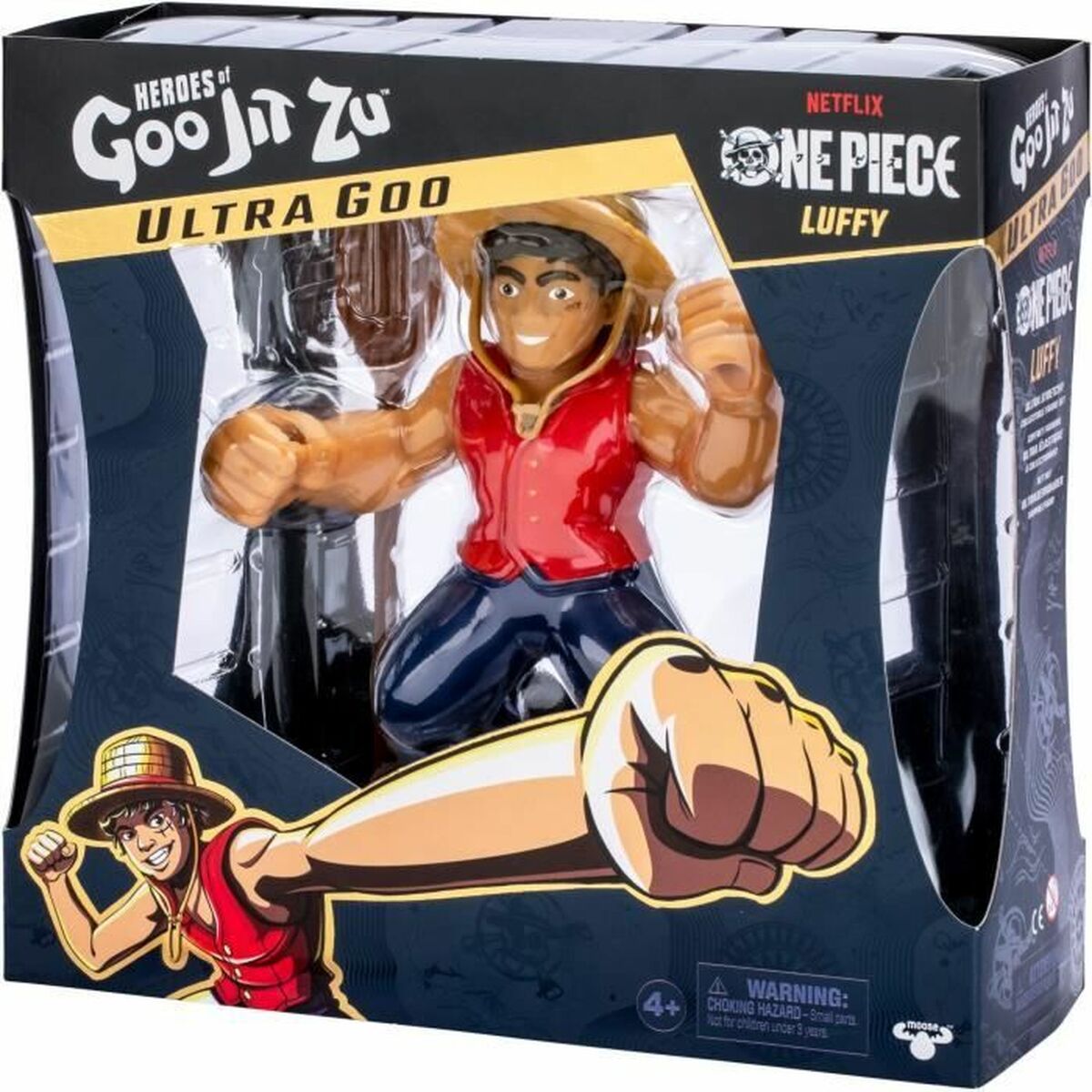 Playset Goo Jit Zu Ultragoo Luffy - 4