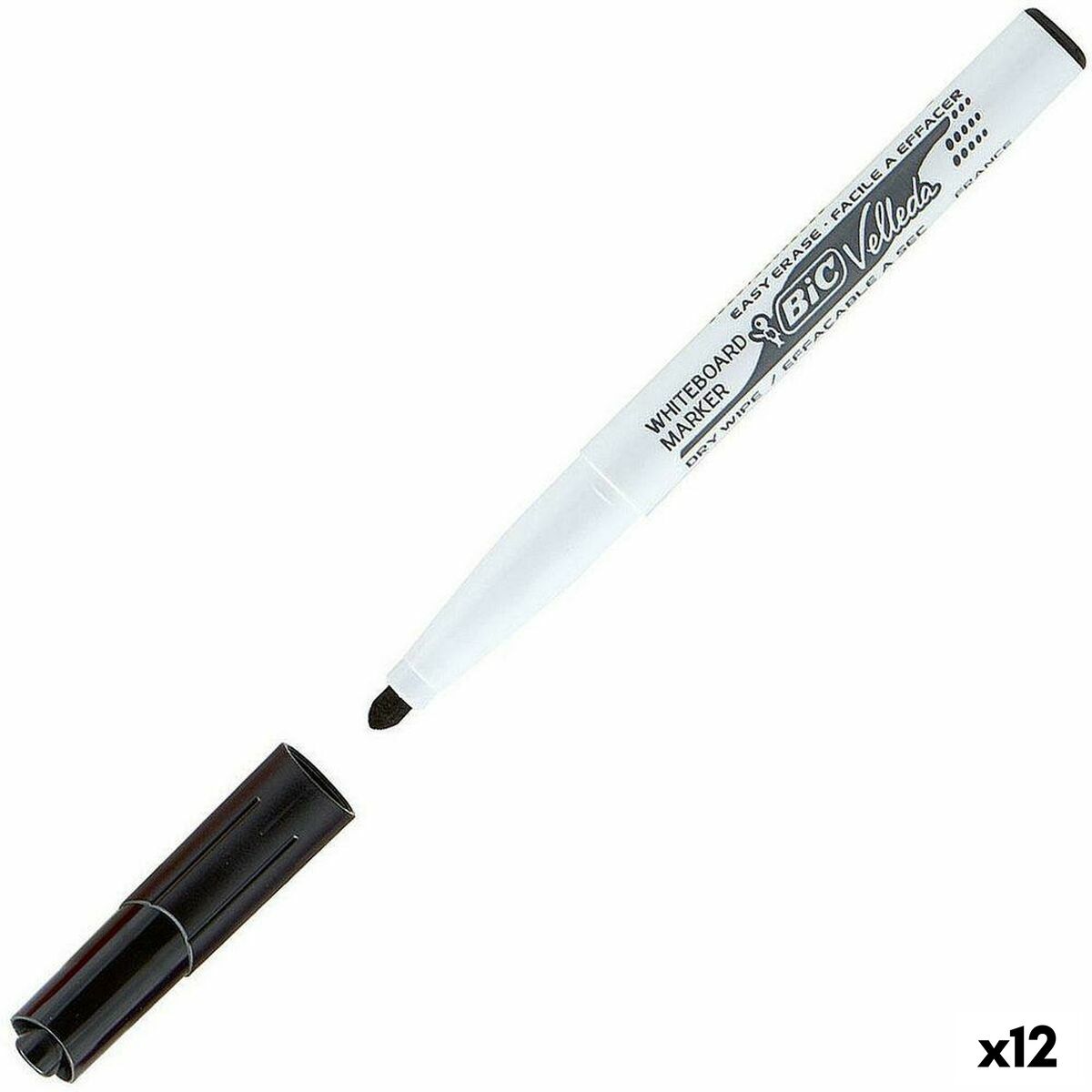Whiteboard penna Bic Velleda 1741 Whiteboard 12 Delar - 2