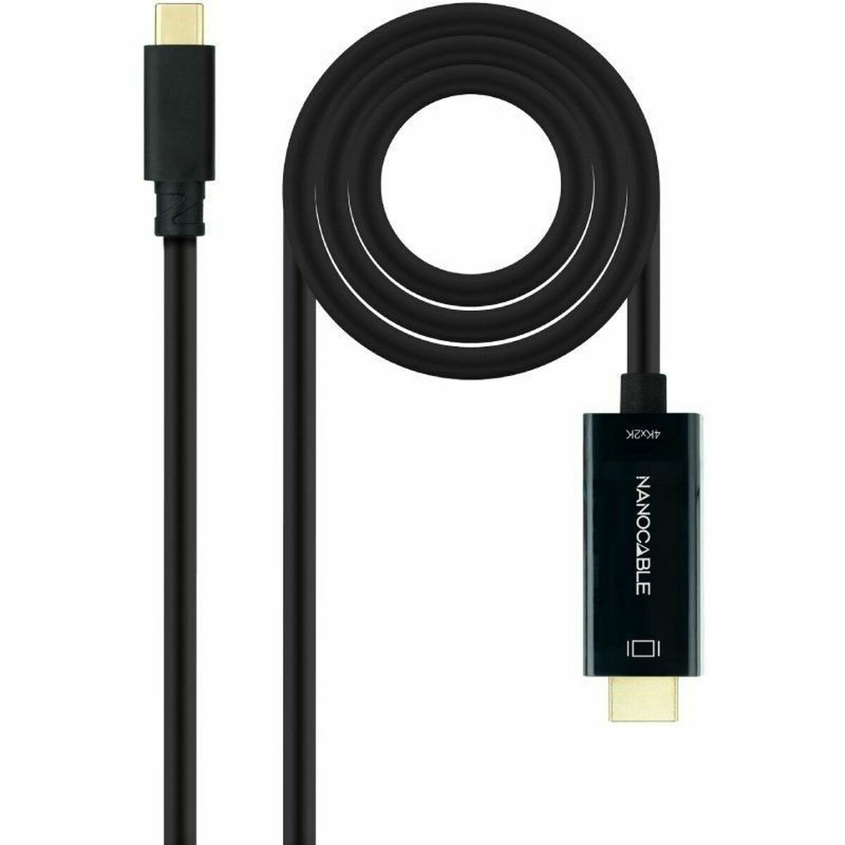USB-C till HDMI Kabel NANOCABLE 10.15.5135 Svart 5 m