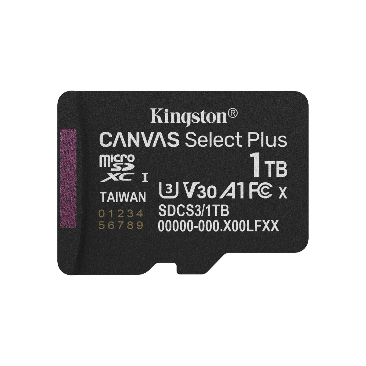 Micro-SD Minneskort med Adapter Kingston SDCS3/1TBSP 1 TB