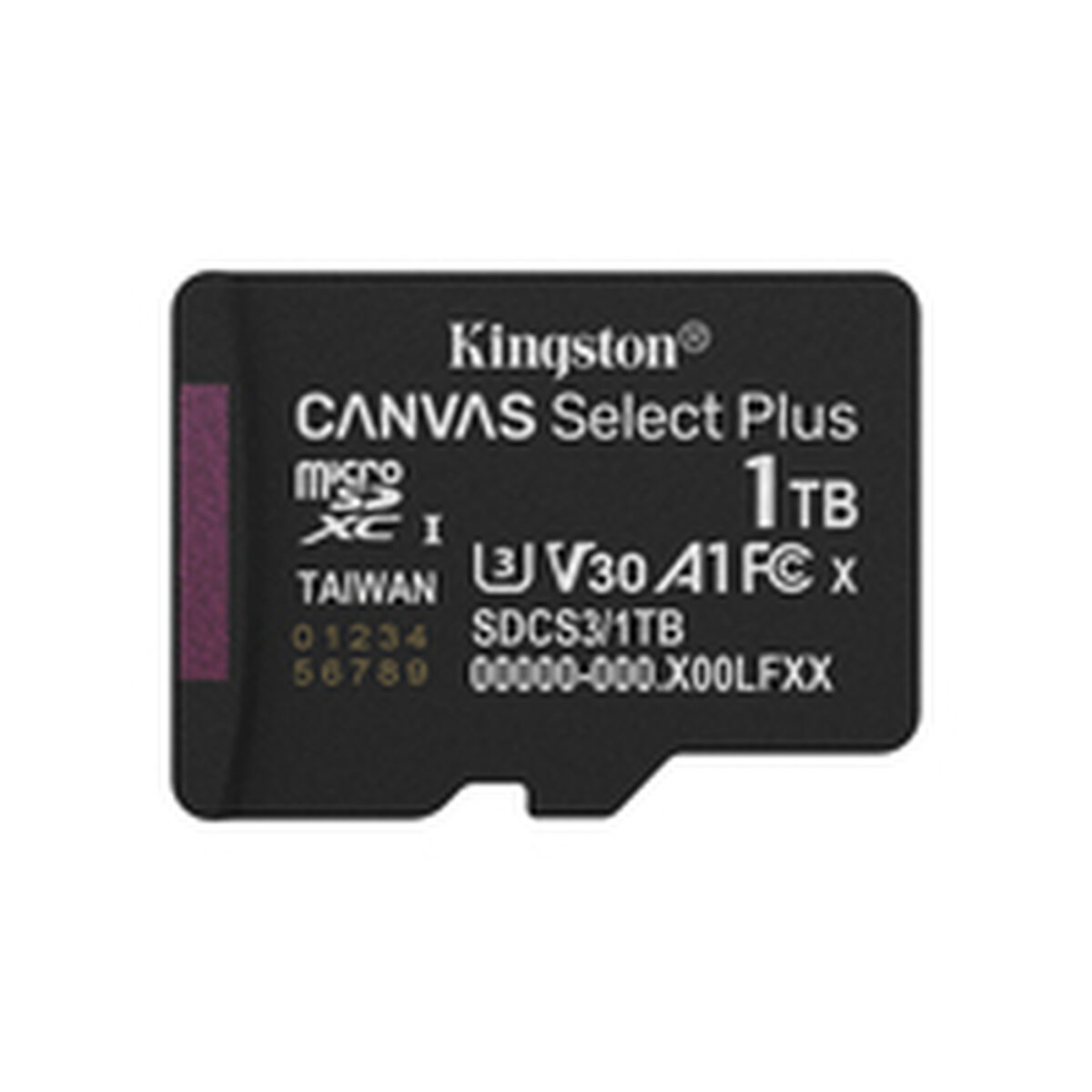 Micro-SD Minneskort med Adapter Kingston SDCS3/1TBSP 1 TB - 2