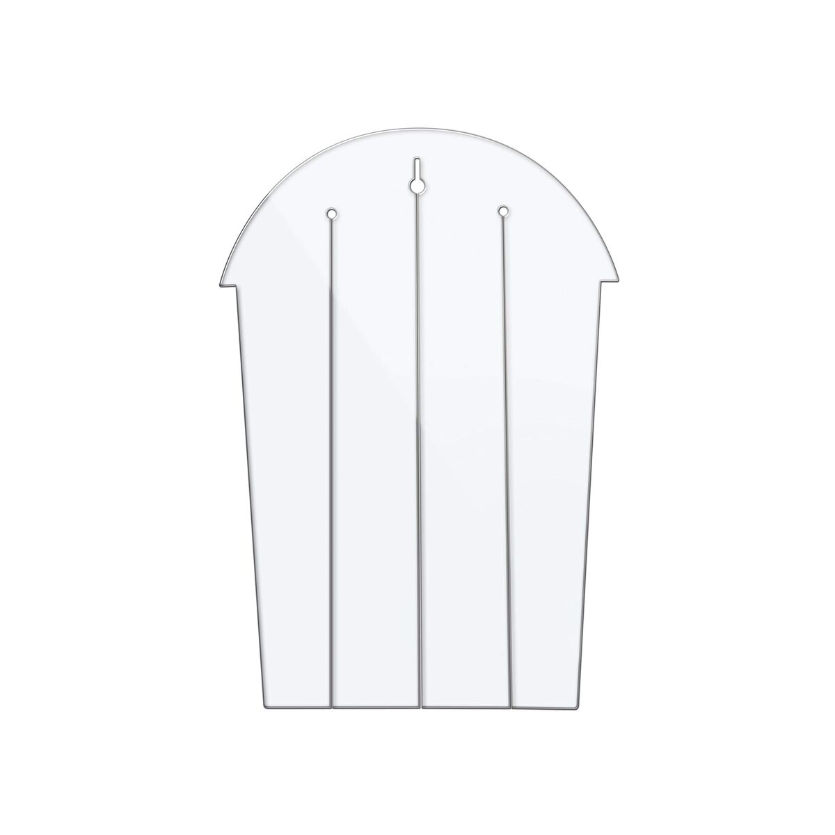 Garderob IMAC 19,5 X 29 X 0,2 CM Blå Plast