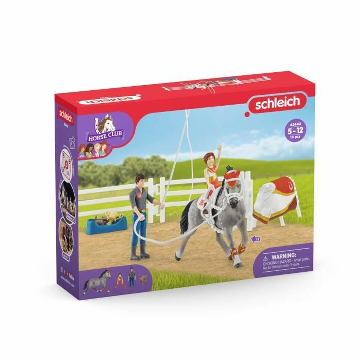 Playset Schleich Horse Club 18 Delar - 5