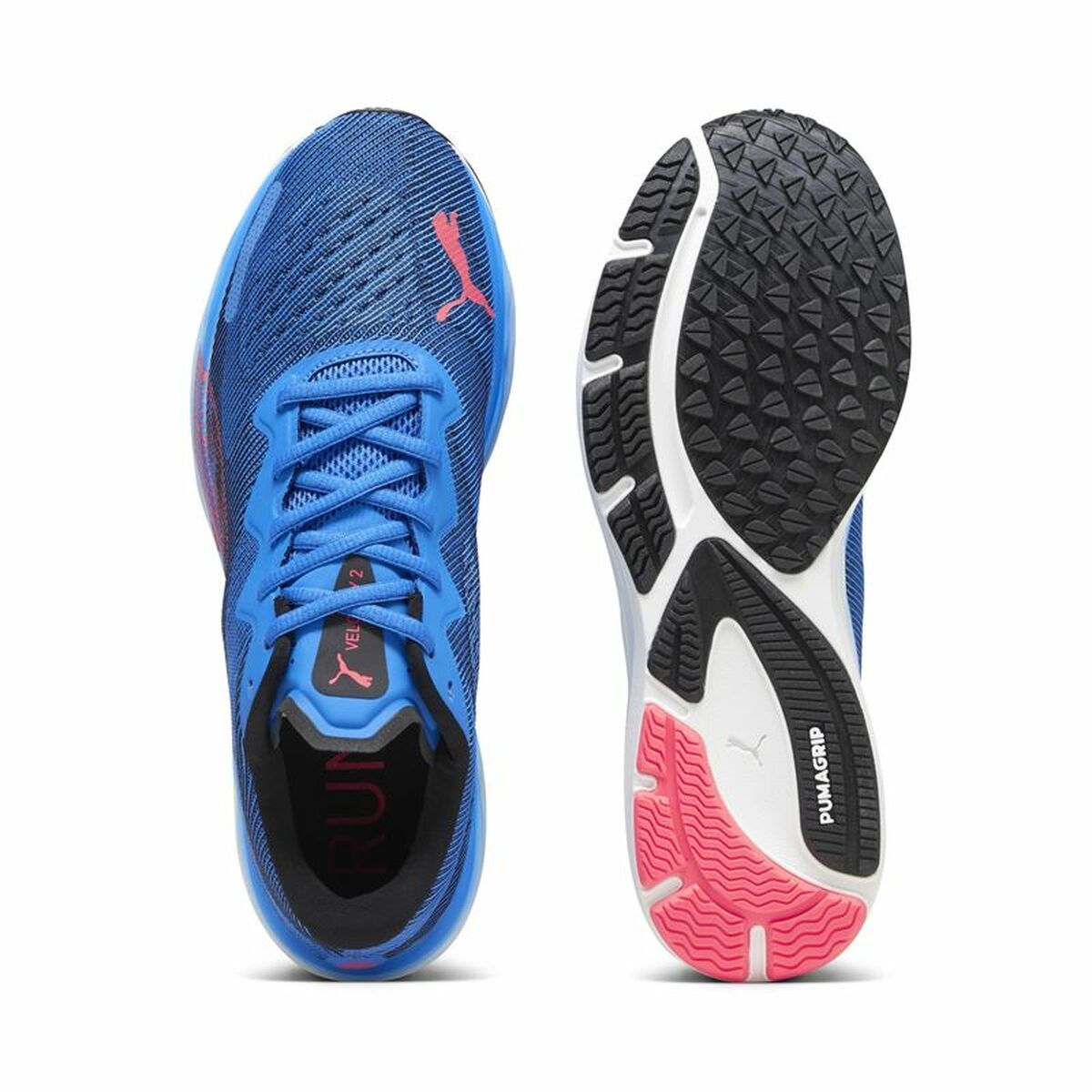 Löparskor, Vuxna Puma Velocity Nitro 2 Blå Män - 9