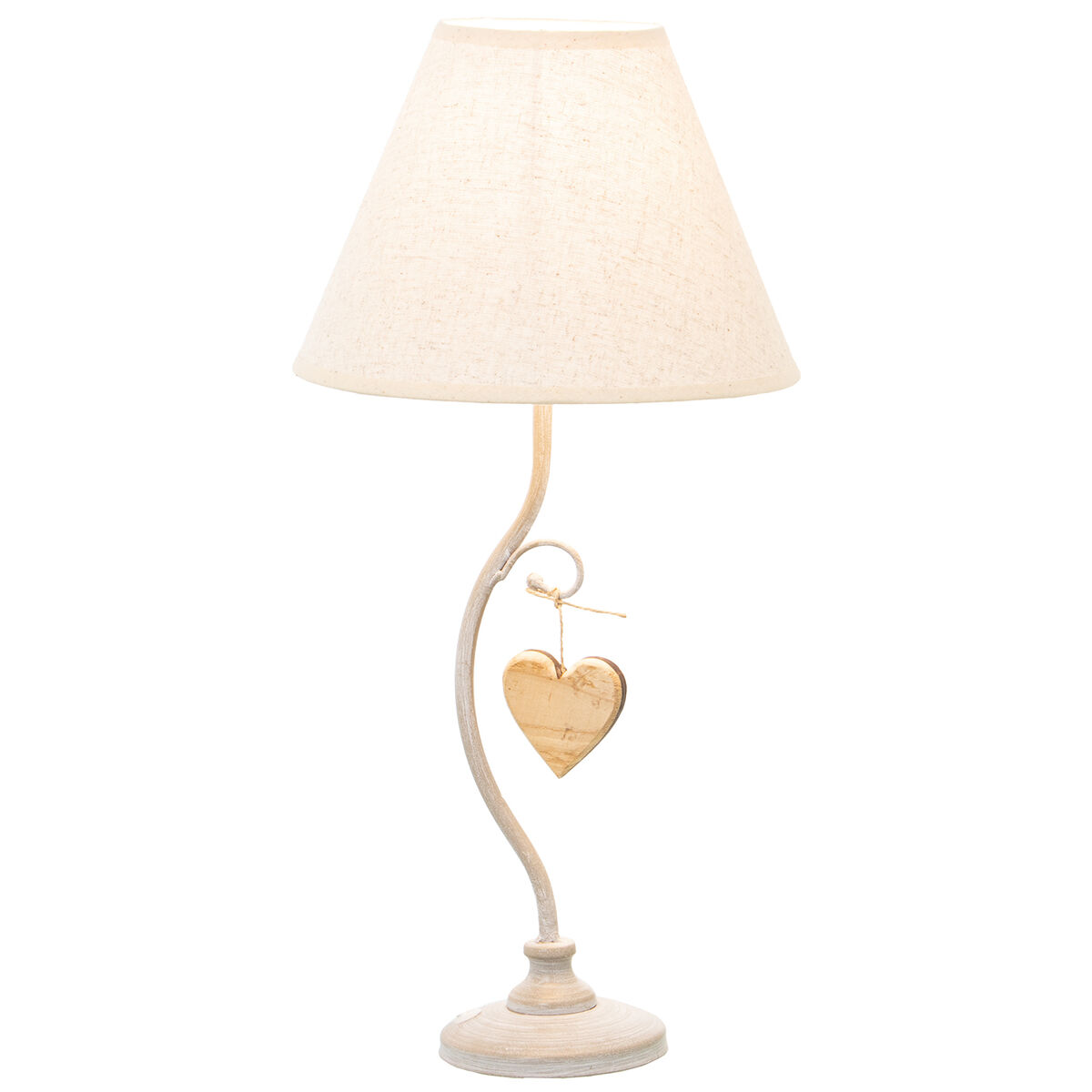 Bordslampa Alexandra House Living Vit Metall 40 W 23 x 48 x 23 cm - 2