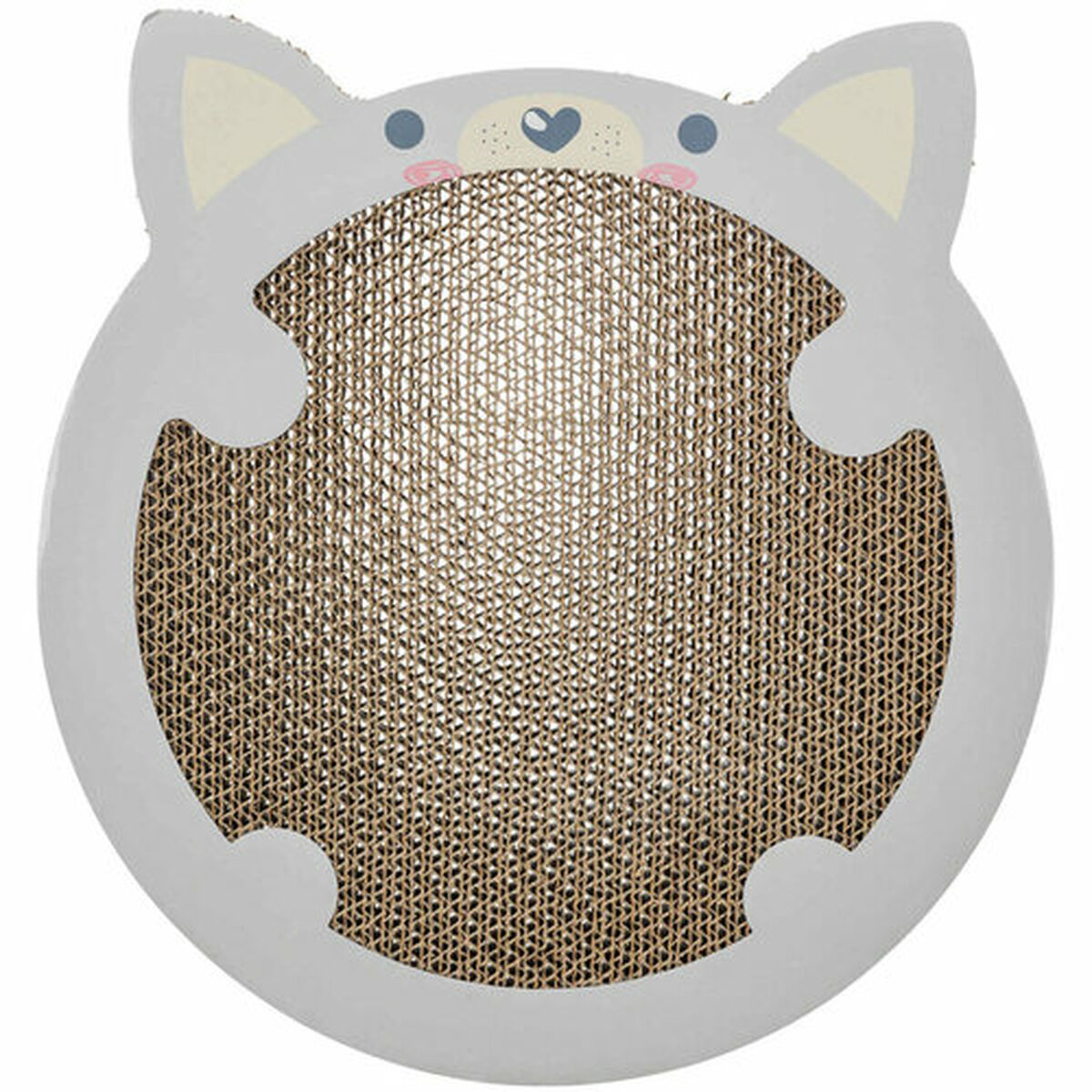 Klösbräda för katter Trixie Ljusgrå Plast 31 × 2,5 × 32,5 CM - 6