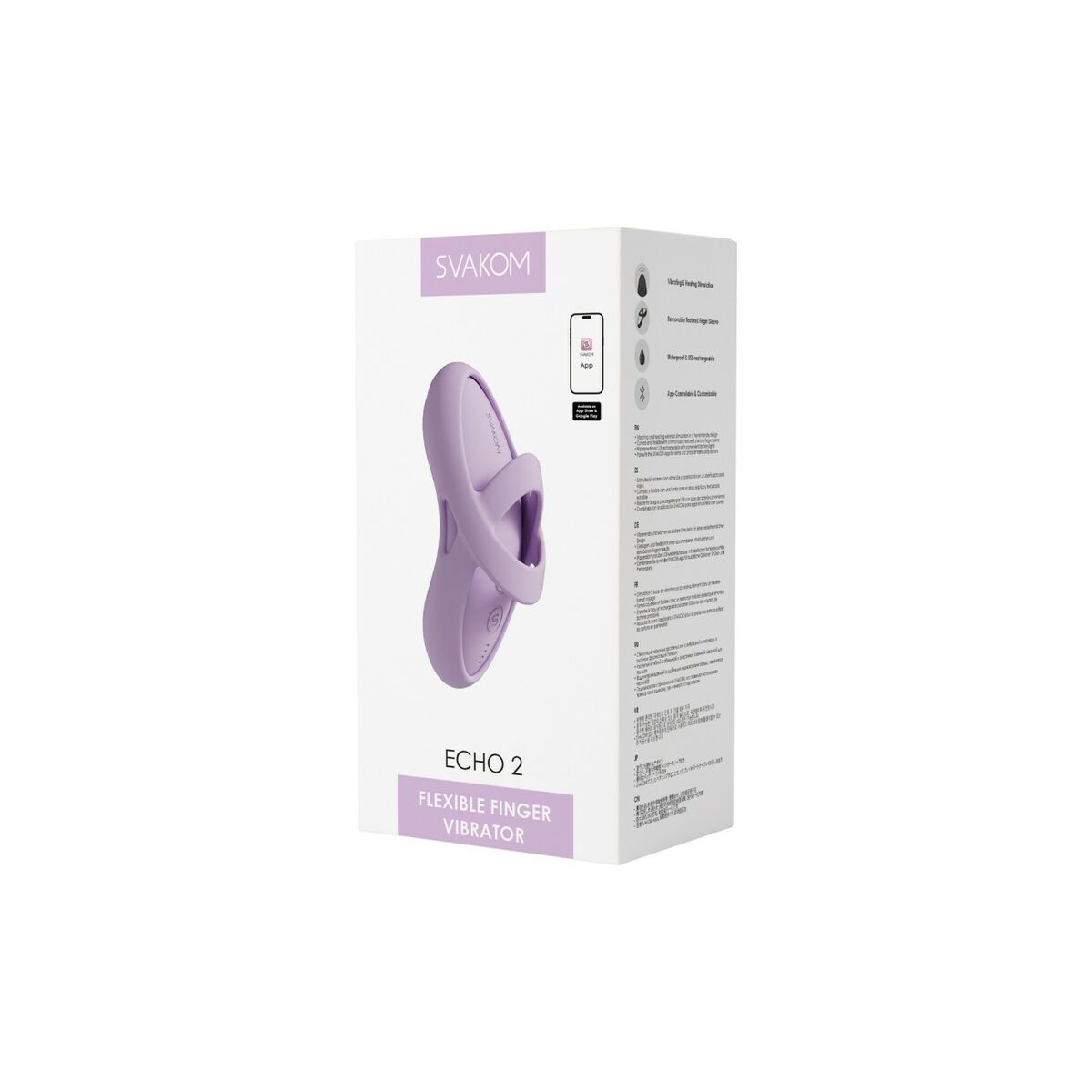 Patronvibrator Svakom Rosa Lila - 2