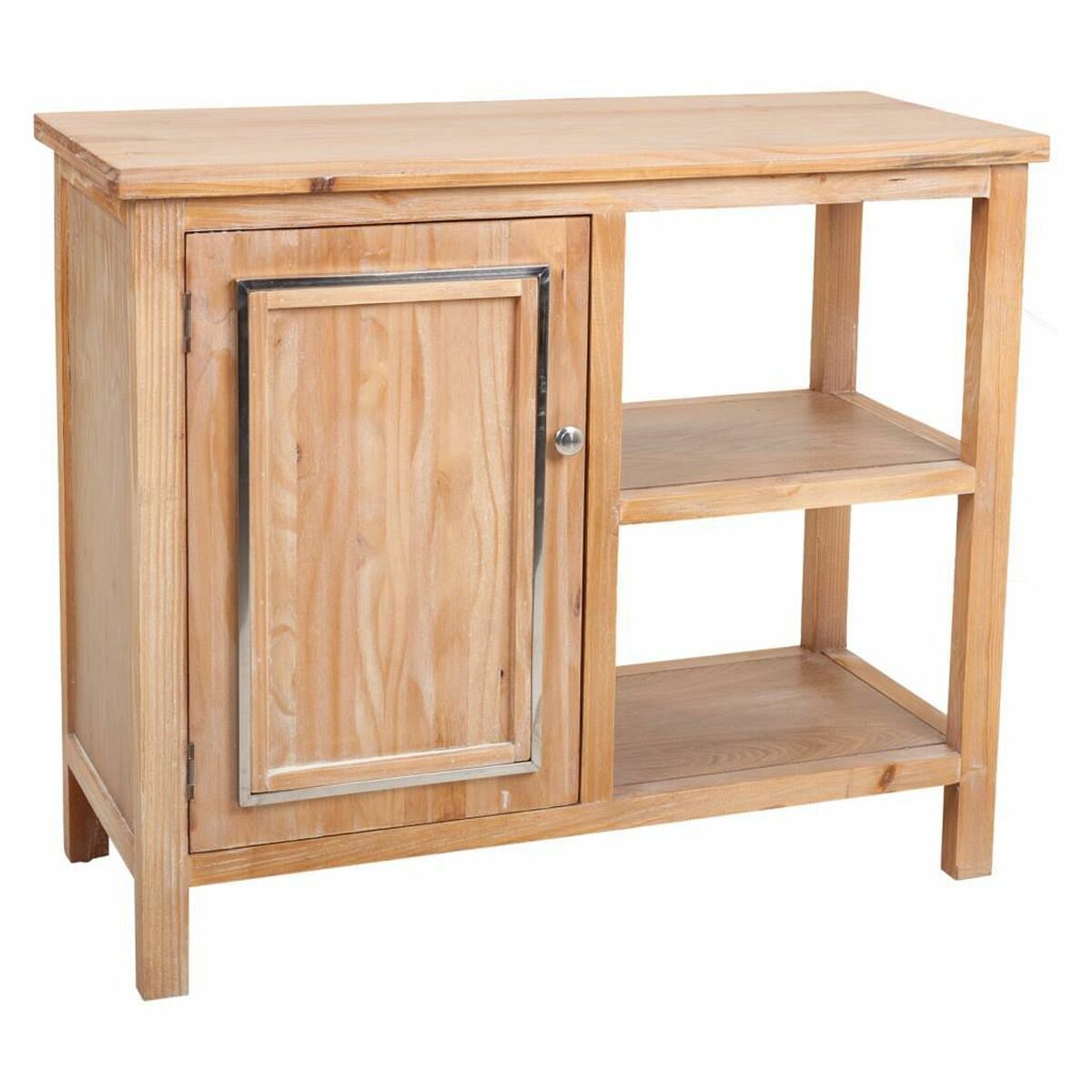Mottagare Alexandra House Living Silvrig Naturell 37 x 74 x 76 cm