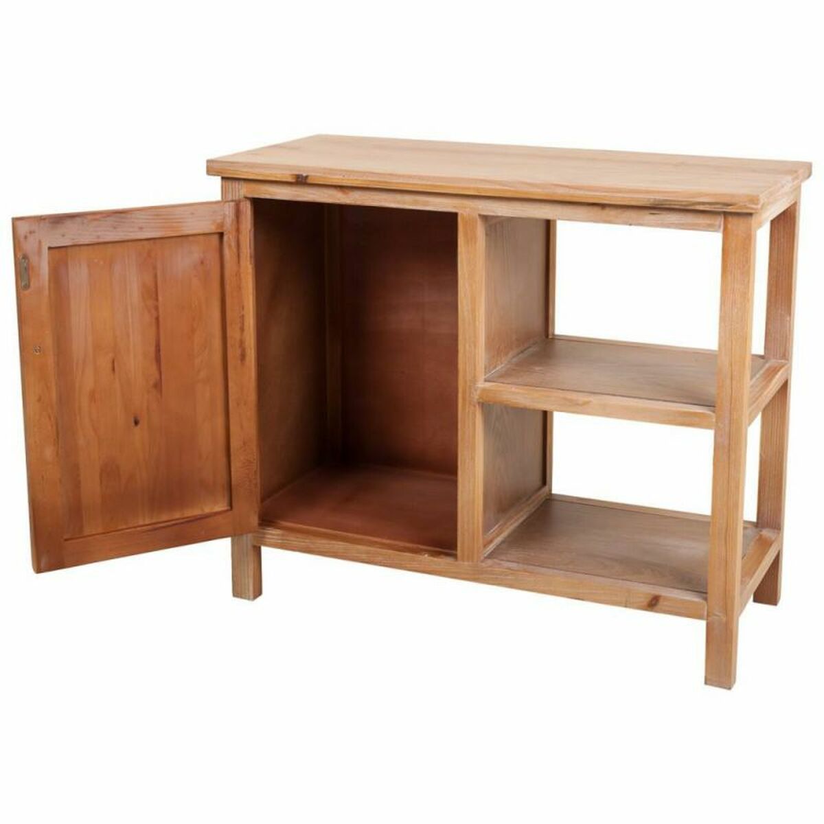 Mottagare Alexandra House Living Silvrig Naturell 37 x 74 x 76 cm - 3