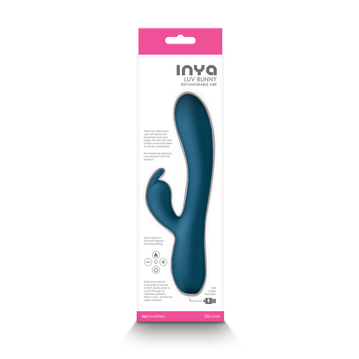 G-spotvibrator NS Novelties Inya Blå - 2