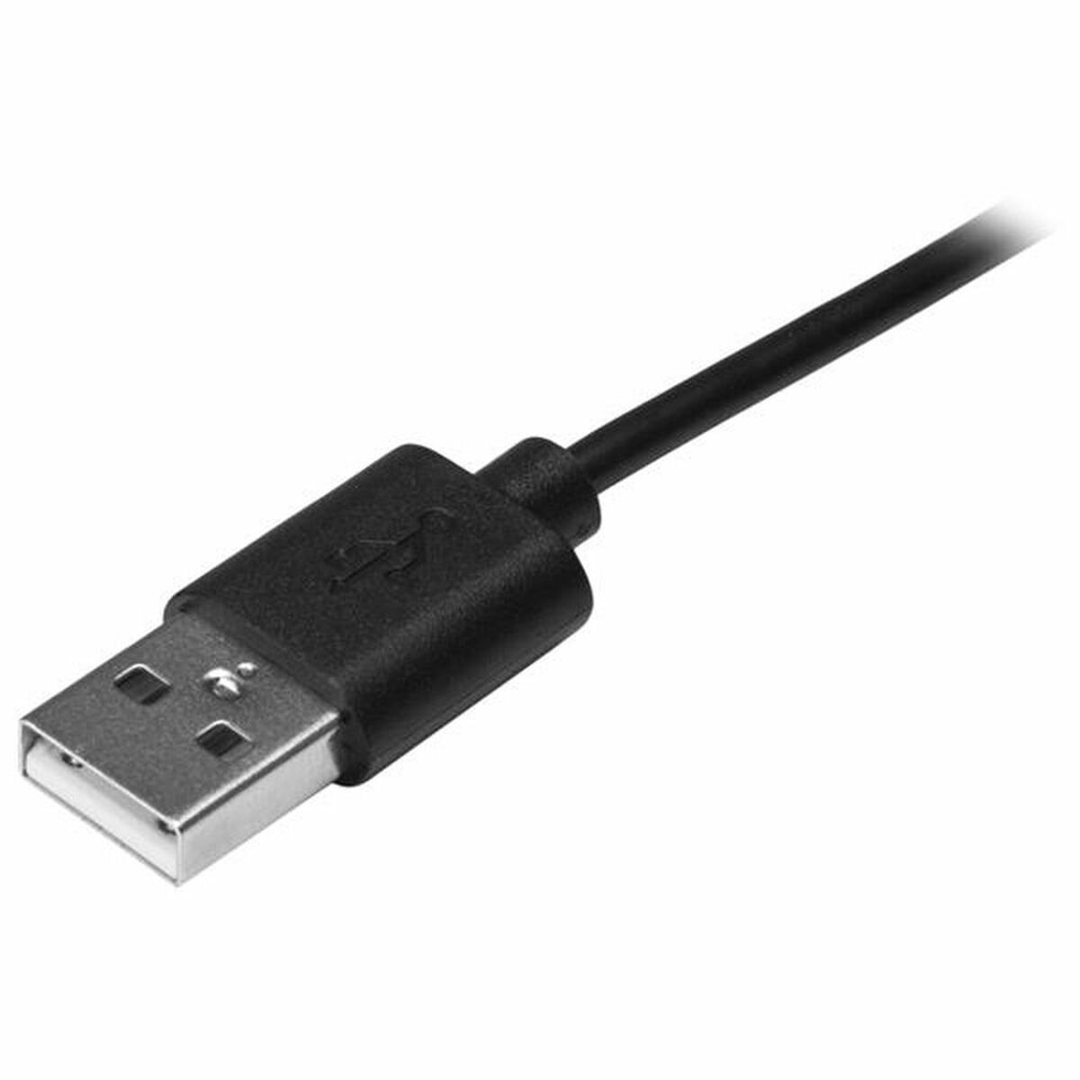 USB A till USB C Kabel Startech USB2AC2M             USB C USB A Svart - 3