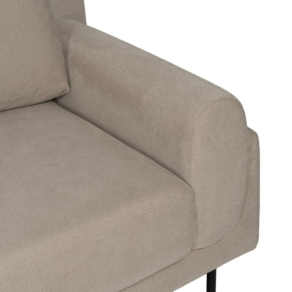 Soffa Beige-brun (taupe) 216 x 86 x 90 cm - 8