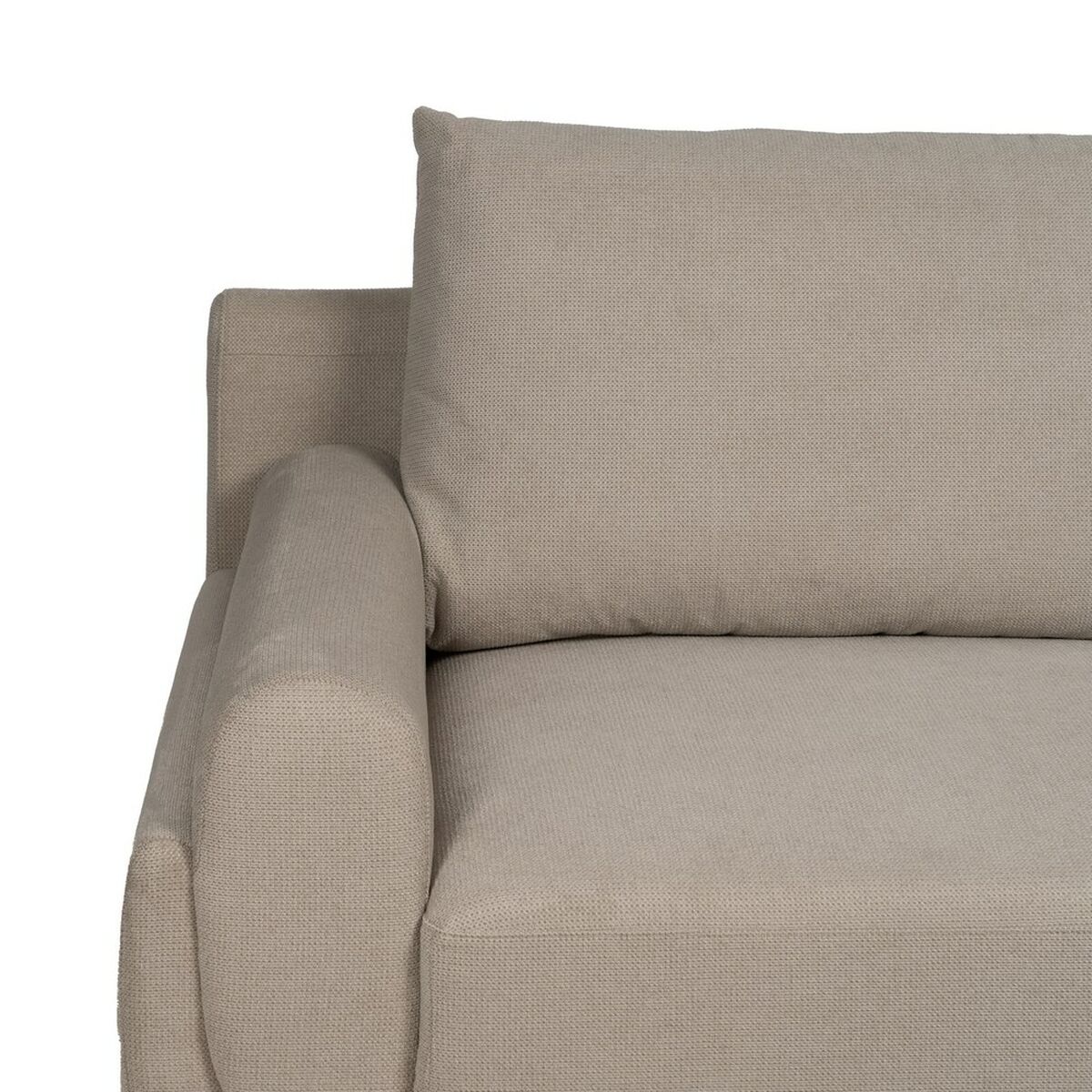 Soffa Beige-brun (taupe) 216 x 86 x 90 cm - 6