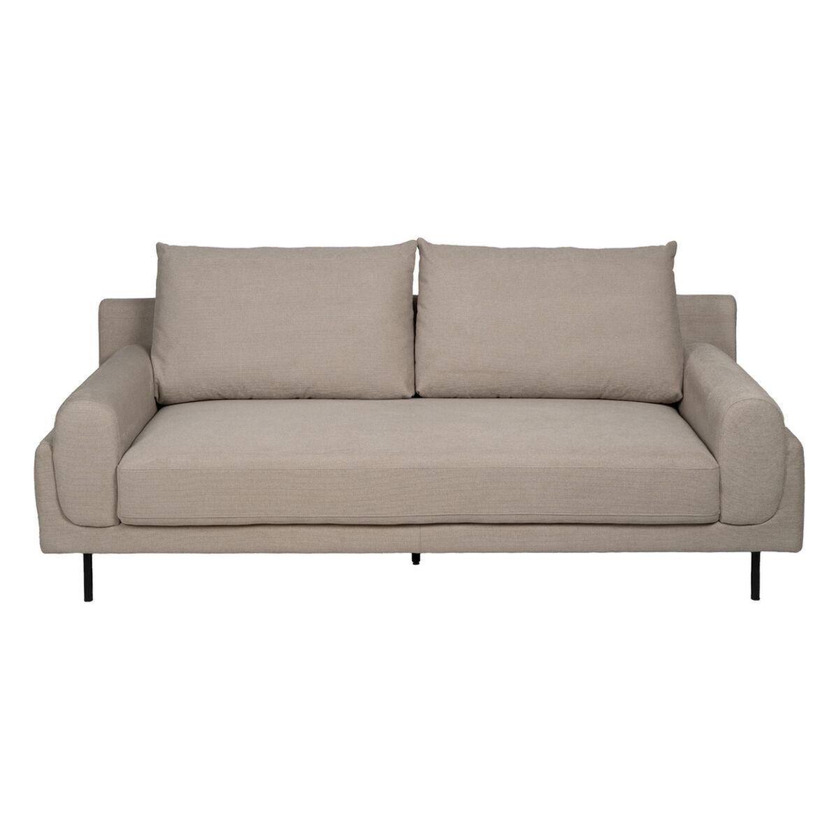 Soffa Beige-brun (taupe) 216 x 86 x 90 cm - 3