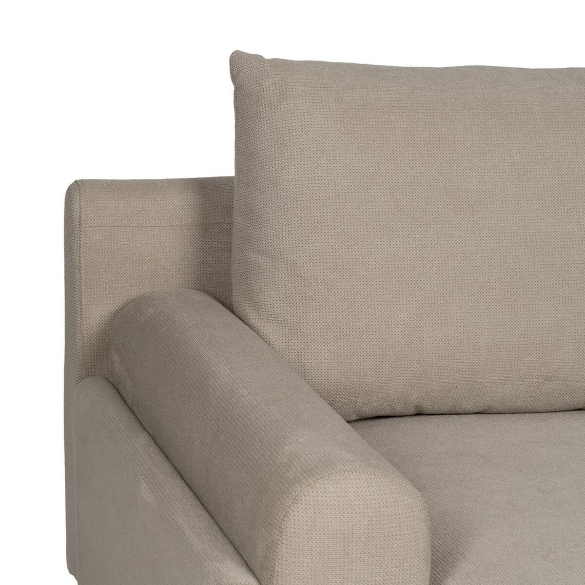 Soffa Beige-brun (taupe) 216 x 86 x 90 cm - 5
