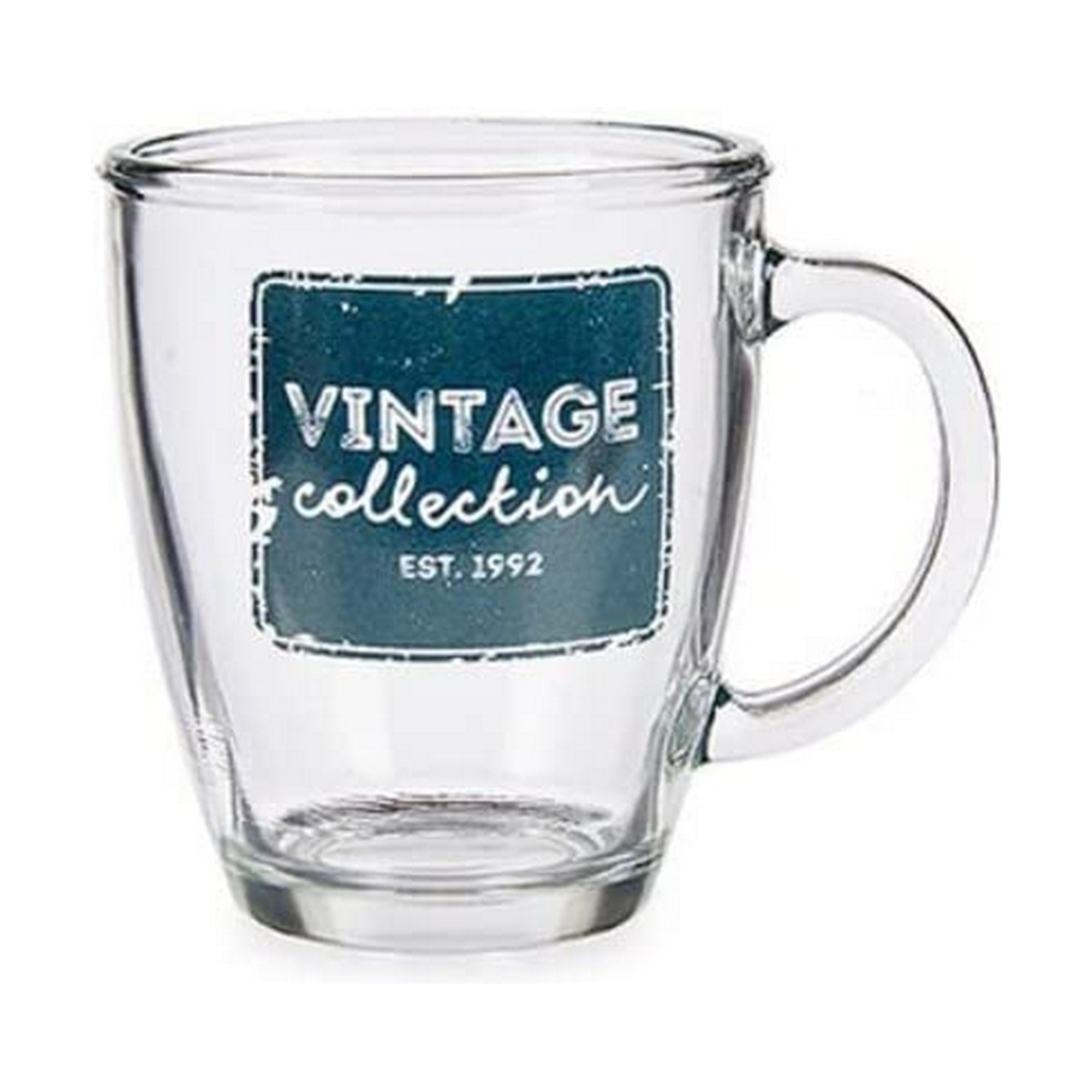 Mugg Vintage Vivalto Transparent 320 ml - 3