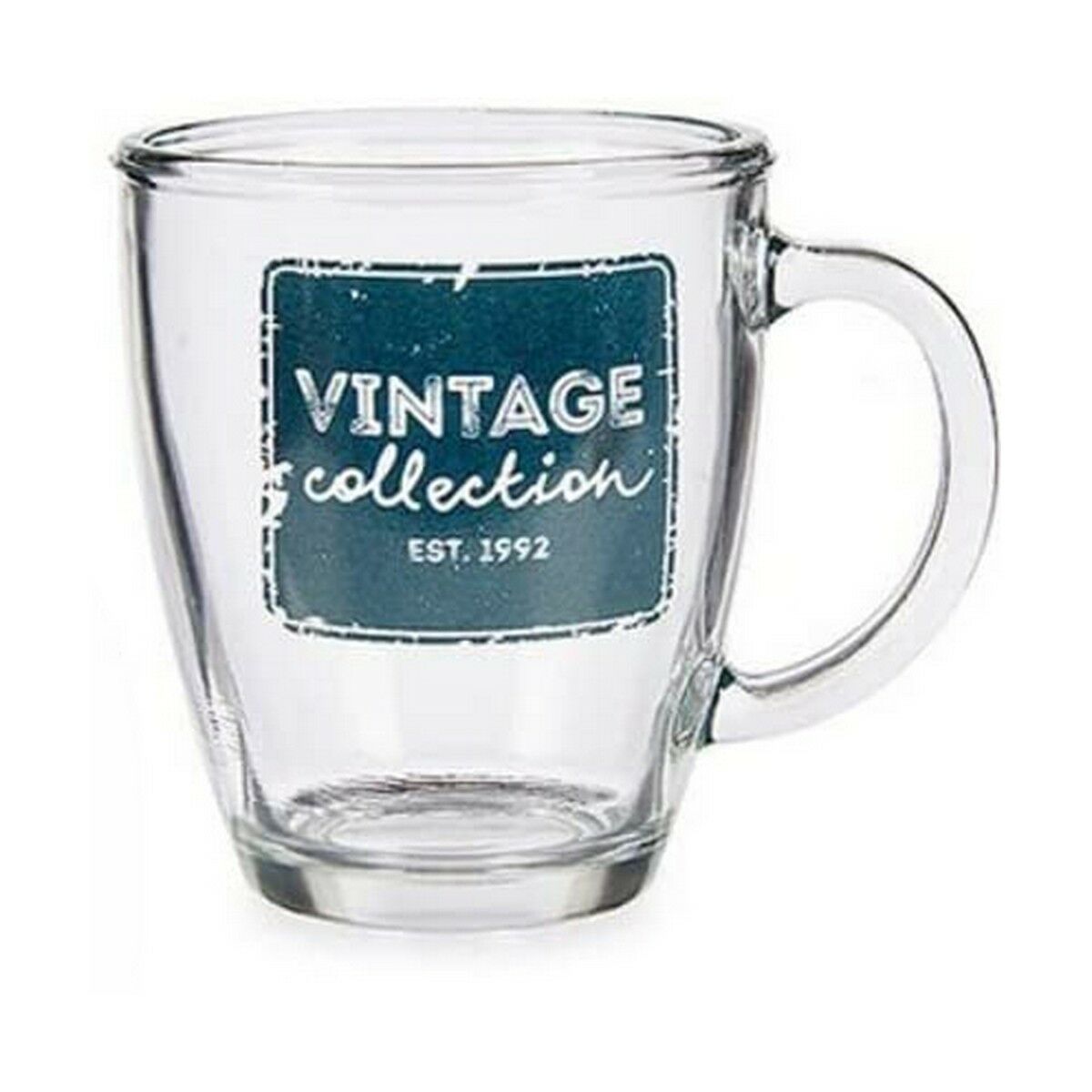 Mugg Vintage Vivalto Transparent 320 ml - 5