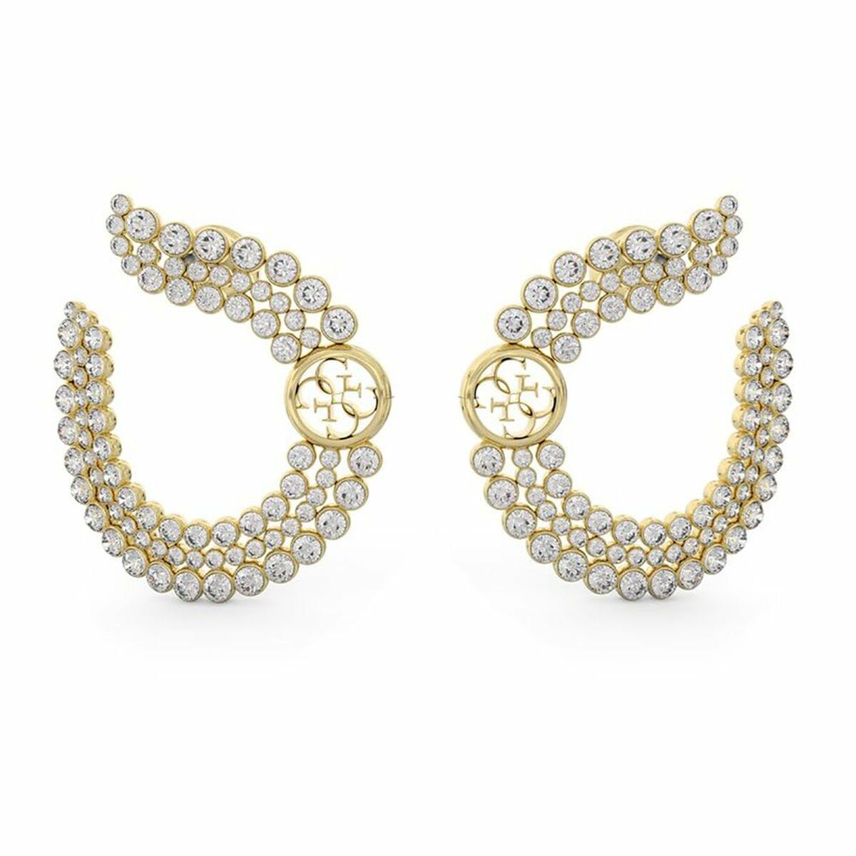 Dam örhängen Guess JUBE03368JWYGT-U 1 cm - 2