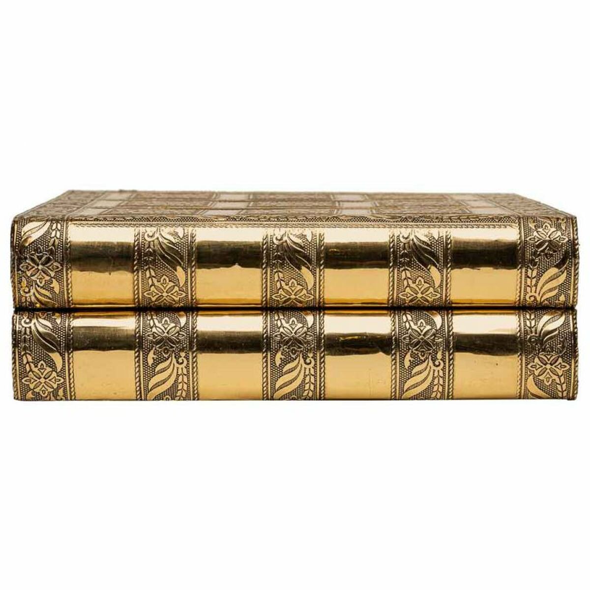 Smyckeskrin Alexandra House Living Gyllene Aluminium Trä MDF 15 x 7 x 30 cm - 4