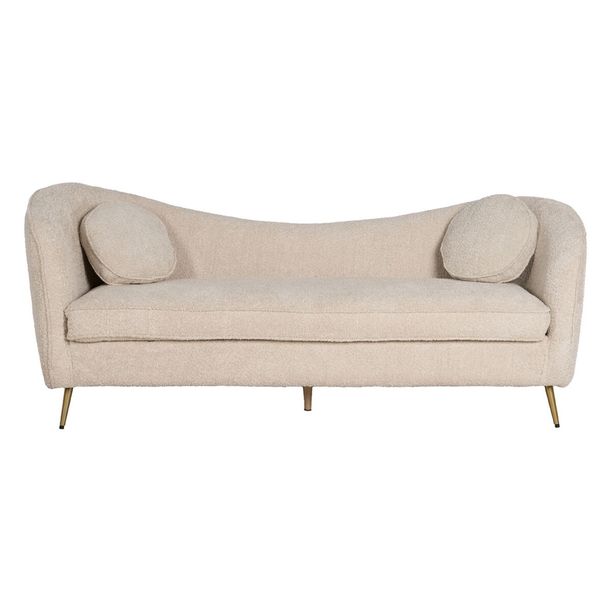 Soffa Beige 195 x 74 x 77 cm - 3