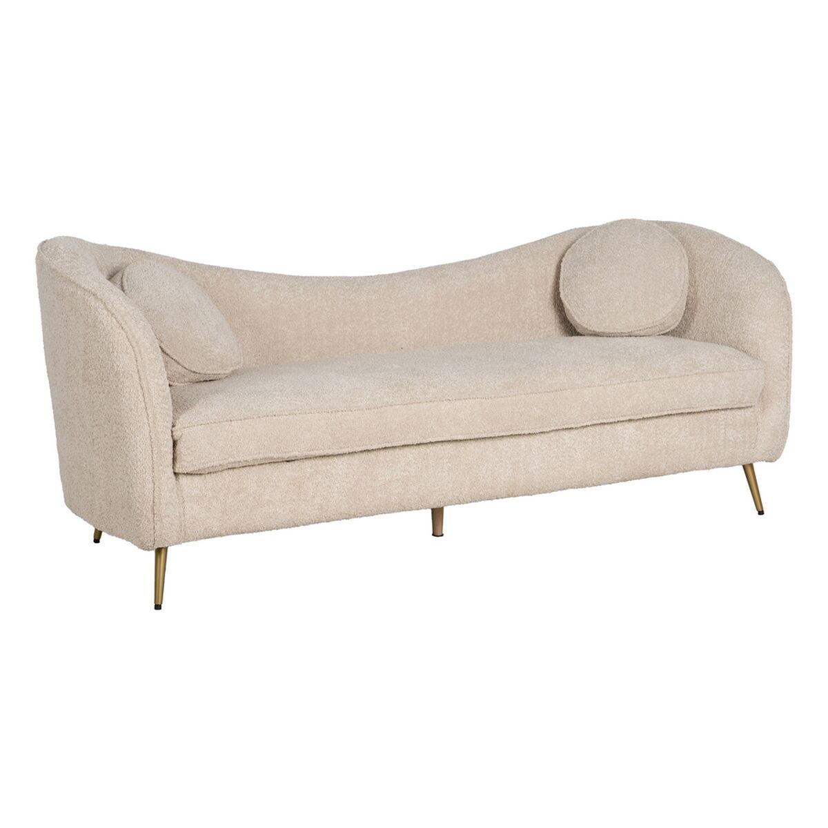 Soffa Beige 195 x 74 x 77 cm