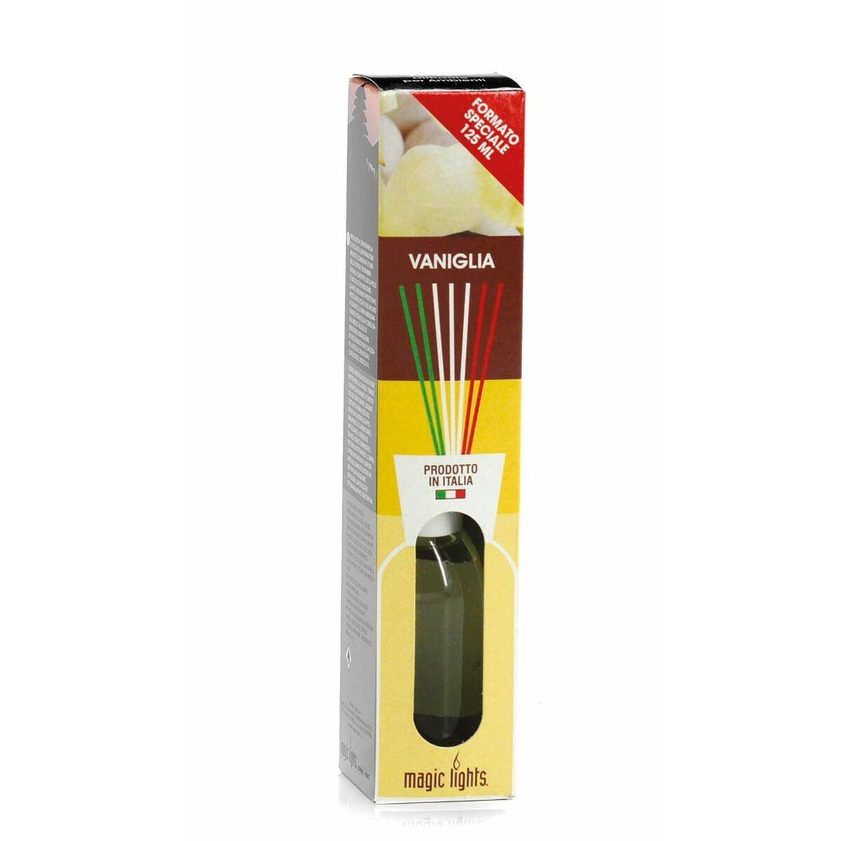 Luftrenare Magic Lights Mikado Vanilj (125 ml) - 4