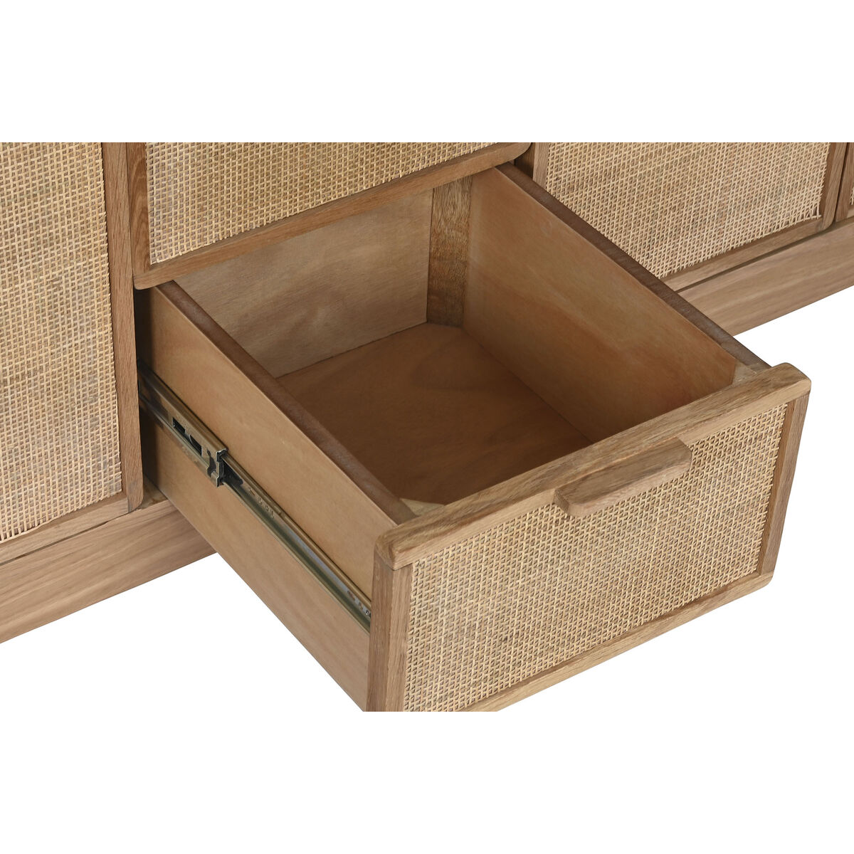 Skänk Home ESPRIT Naturell Rattan Tölgy Trä MDF 182 x 45 x 71 cm - 7