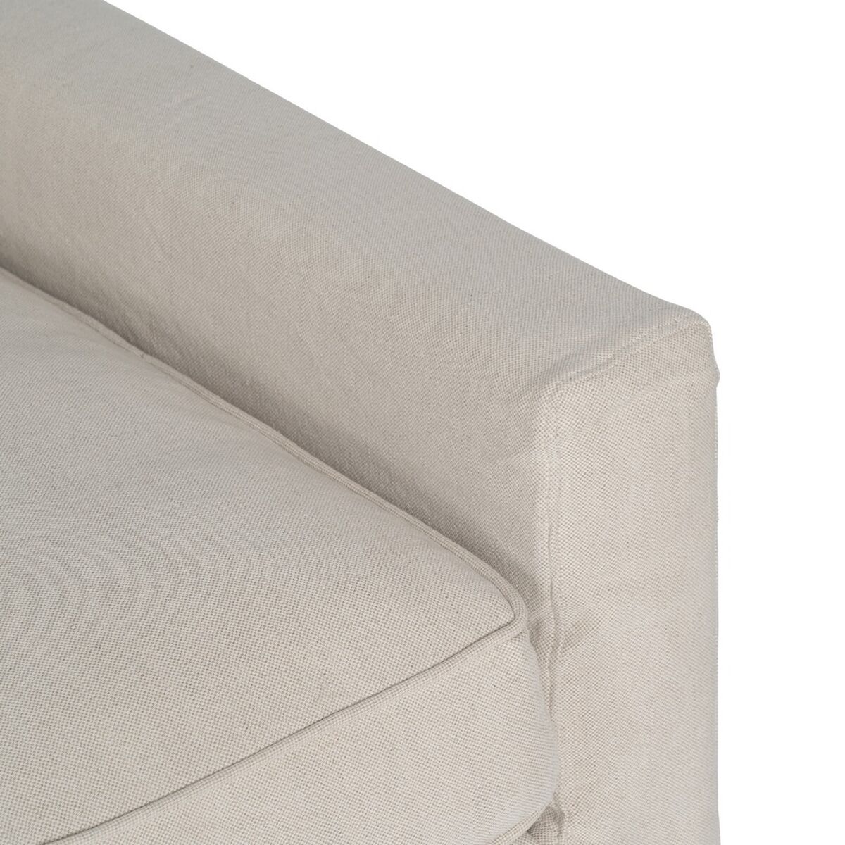 Soffa Kräm 260 x 100 x 83 cm - 8