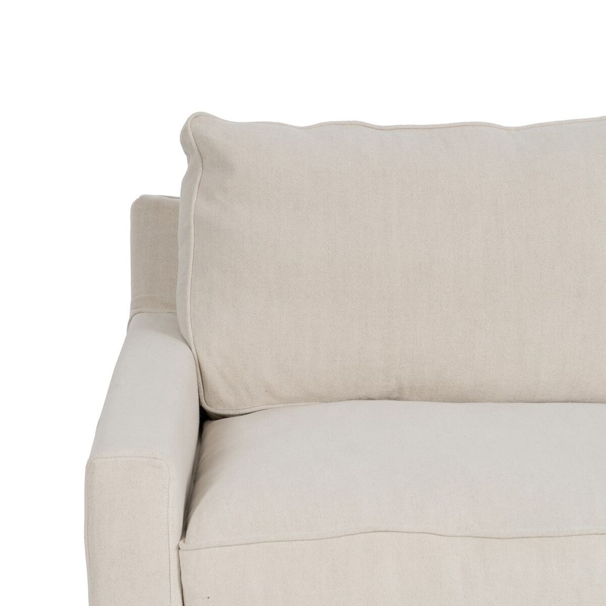 Soffa Kräm 260 x 100 x 83 cm - 5