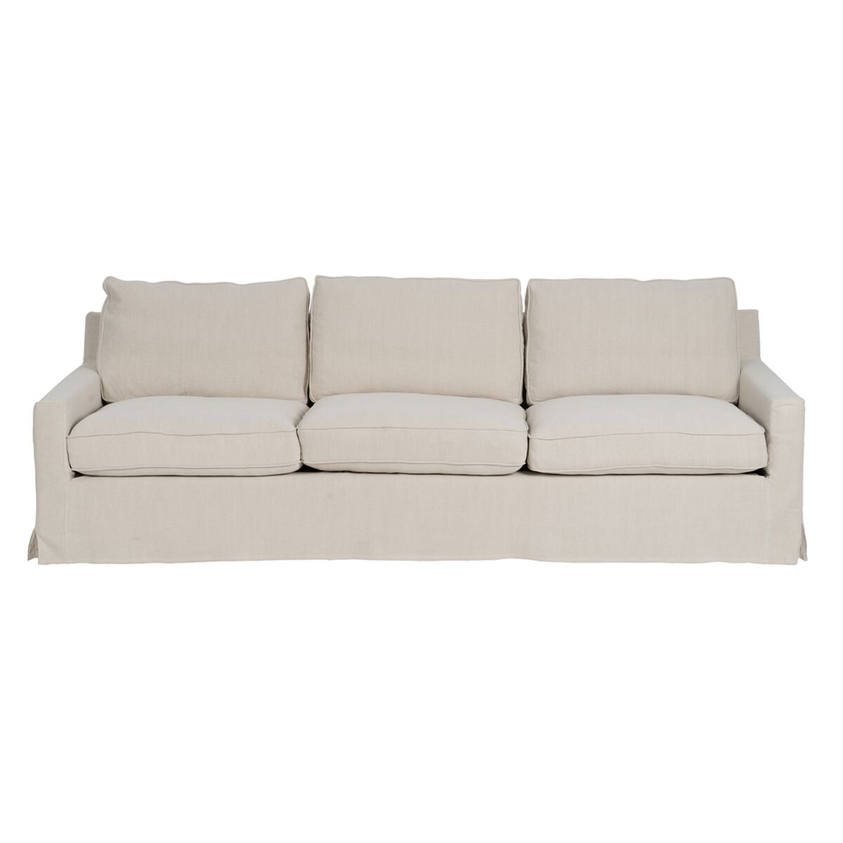 Soffa Kräm 260 x 100 x 83 cm - 3
