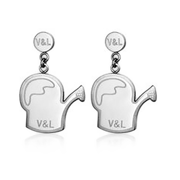 Dam örhängen V&L VJ0257PE (3 cm) - 2