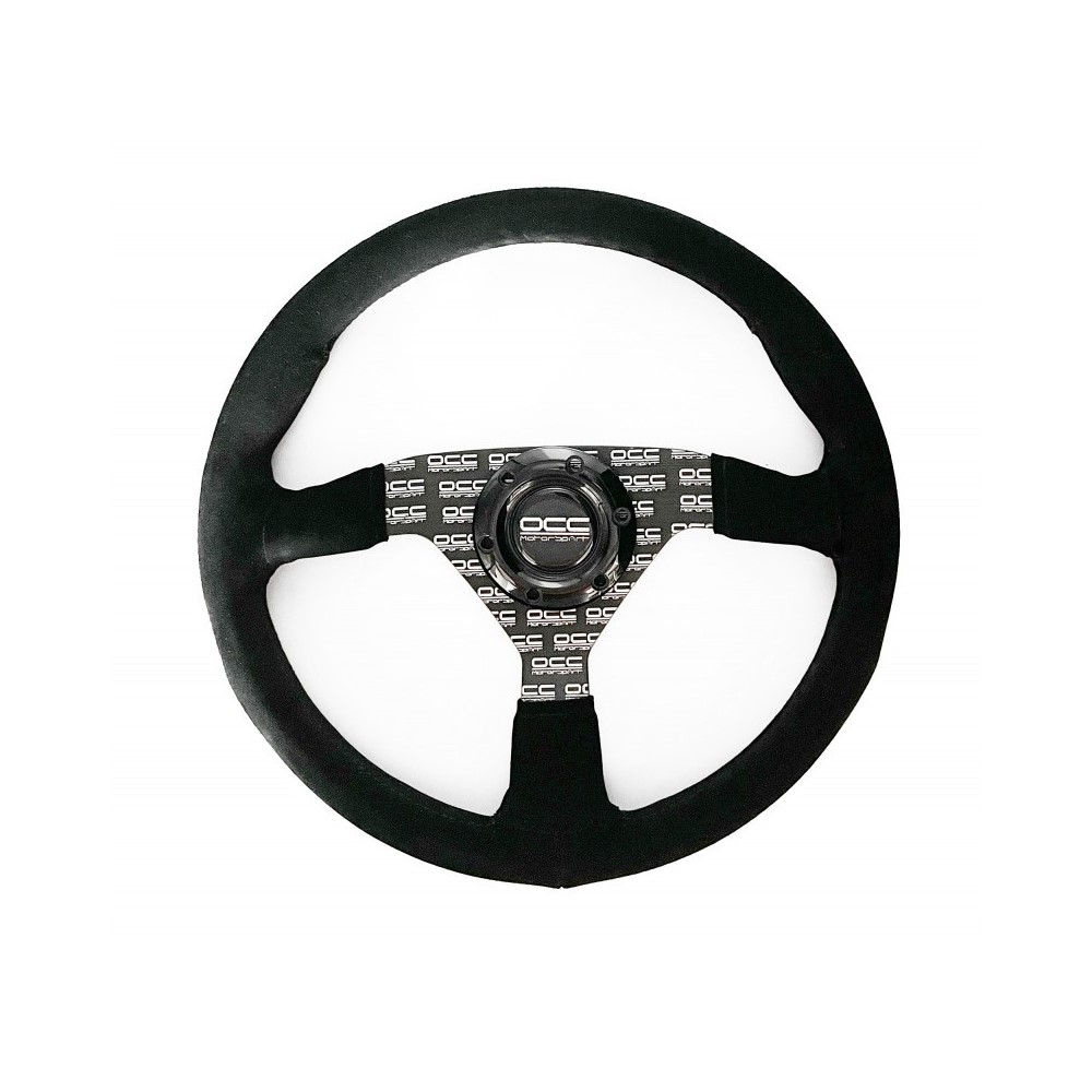 Racing-ratt OCC Motorsport OCCVOL015 Svart Läder Ø 35 cm