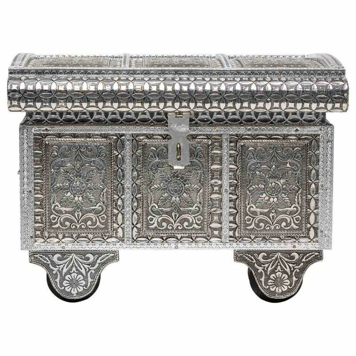 Smyckeskrin Alexandra House Living Silvrig Aluminium Trä MDF 20 x 25 x 30 cm - 3