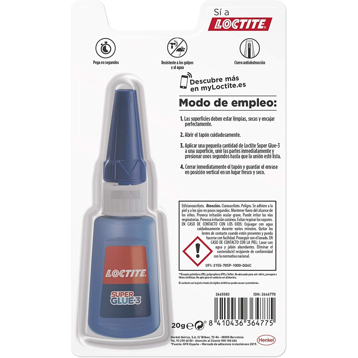 Lim Loctite XXL 20 g - 4