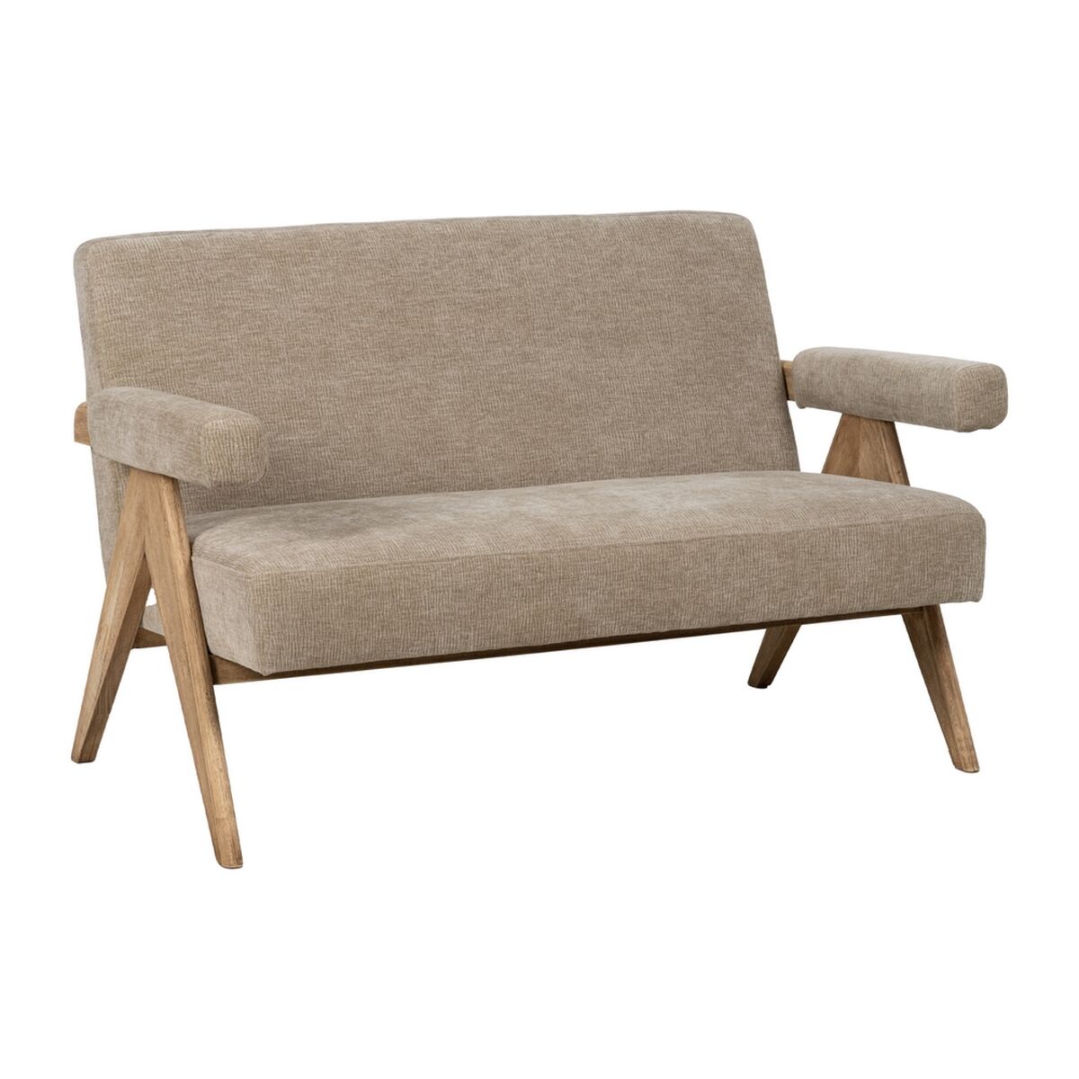 Soffa Beige 134 x 76 x 85 cm