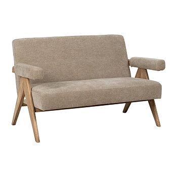 Soffa Beige 134 x 76 x 85 cm
