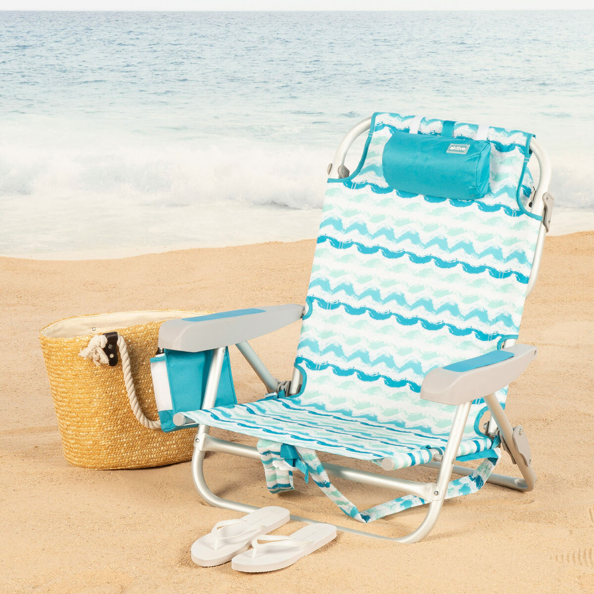Strandstol Aktive 50 x 70 x 45 cm (2 antal) - 3