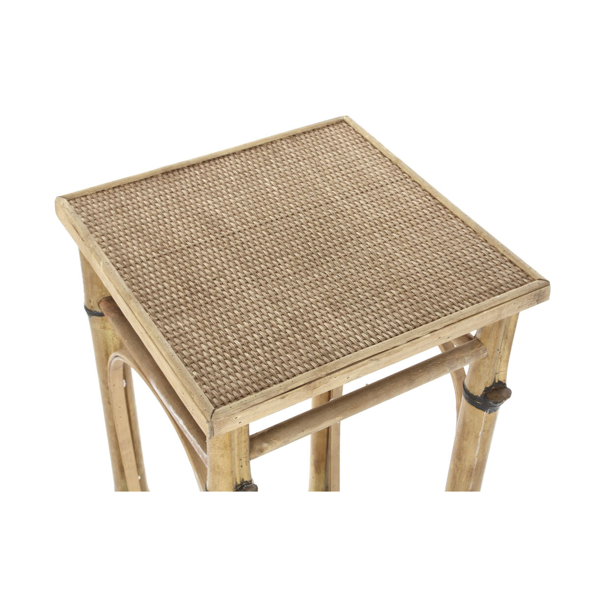 Sidobord DKD Home Decor Rattan (36 x 36 x 85 cm) - 8