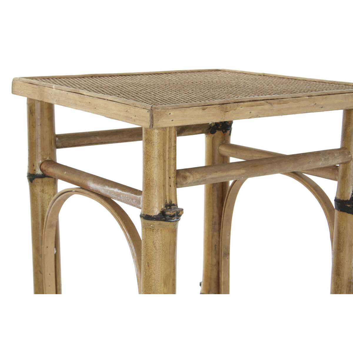 Sidobord DKD Home Decor Rattan (36 x 36 x 85 cm) - 4