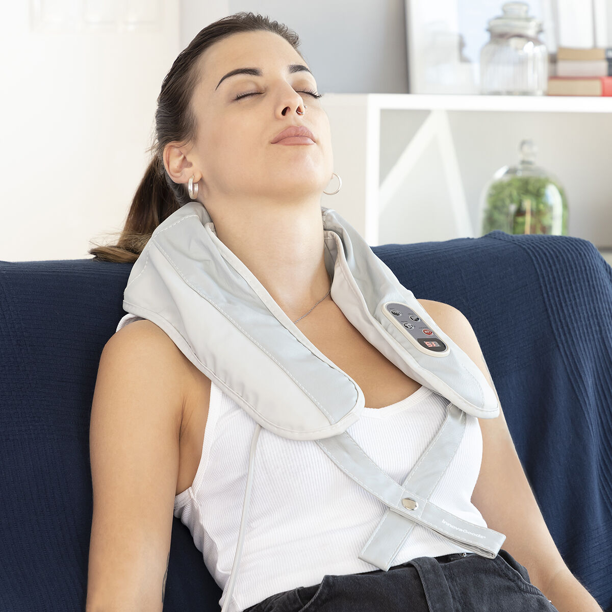 Elektrisk Massager Tapping med Knackning och Värme Tappilan InnovaGoods - 18