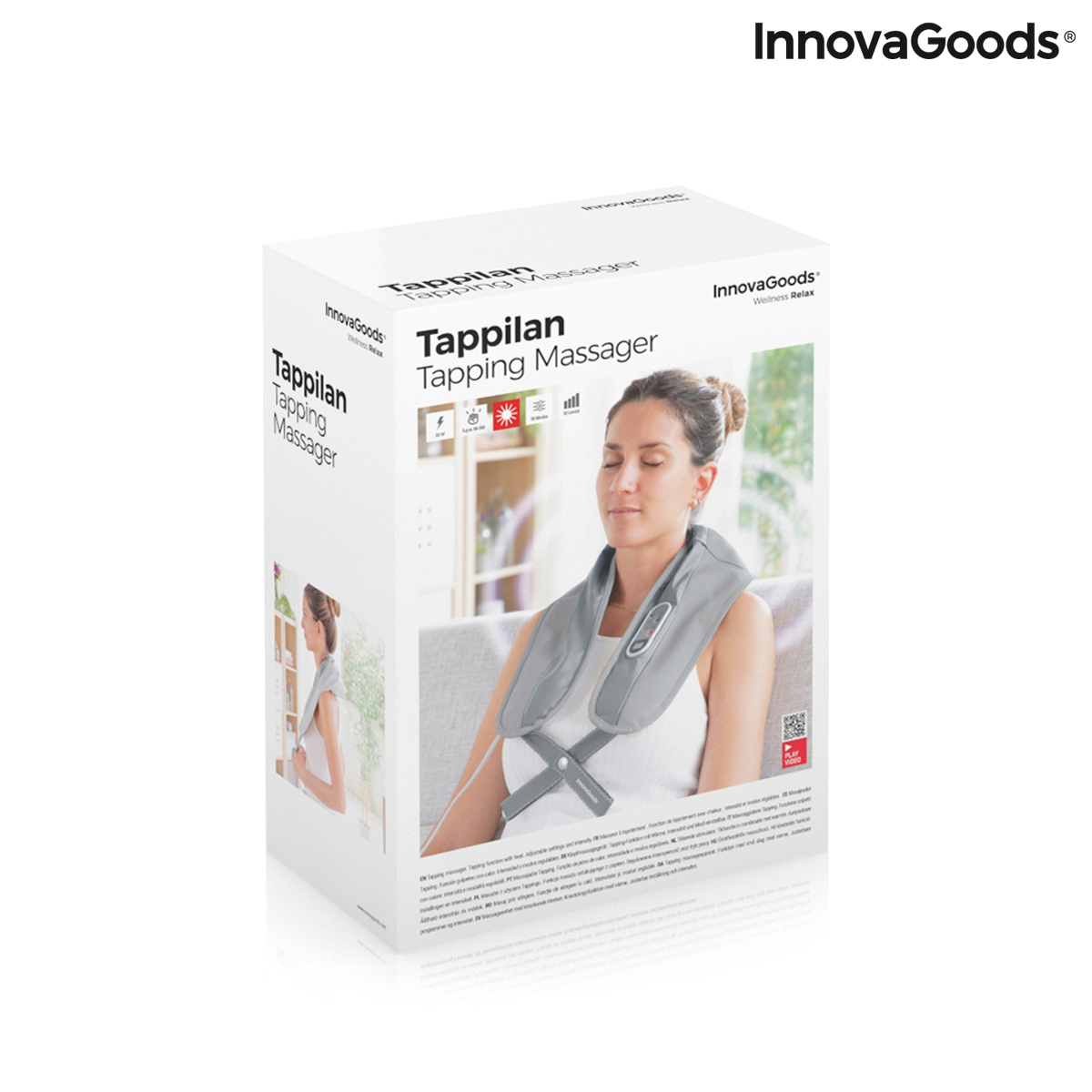 Elektrisk Massager Tapping med Knackning och Värme Tappilan InnovaGoods - 2
