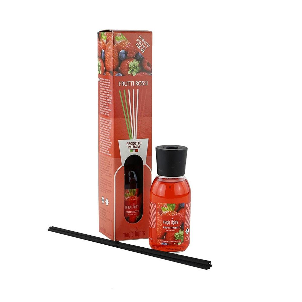 Luftrenare Magic Lights Mikado Röda Bär (125 ml) - 2