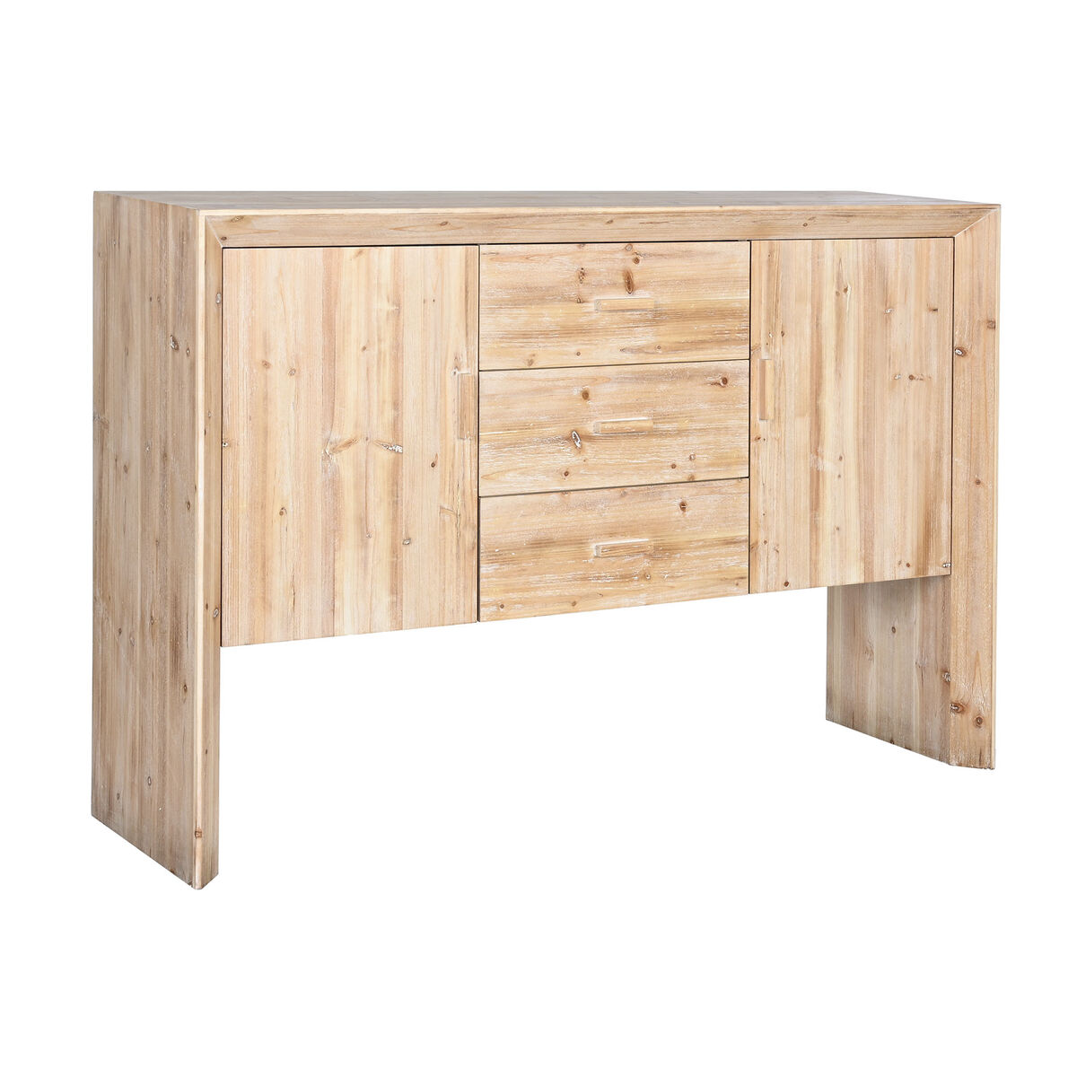 Skänk Home ESPRIT Naturell Gran Trä MDF 150 x 40 x 100 cm