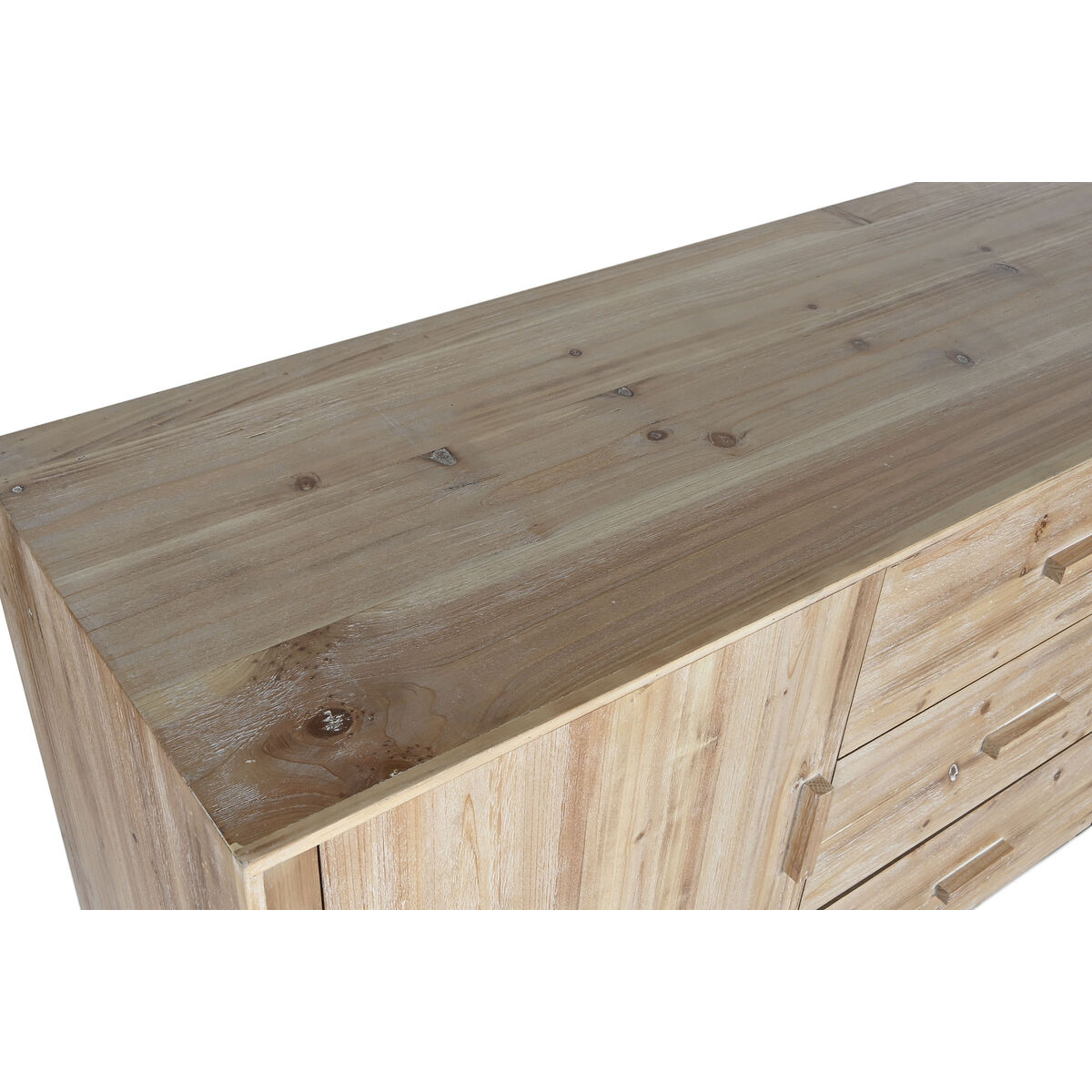 Skänk Home ESPRIT Naturell Gran Trä MDF 150 x 40 x 100 cm - 6