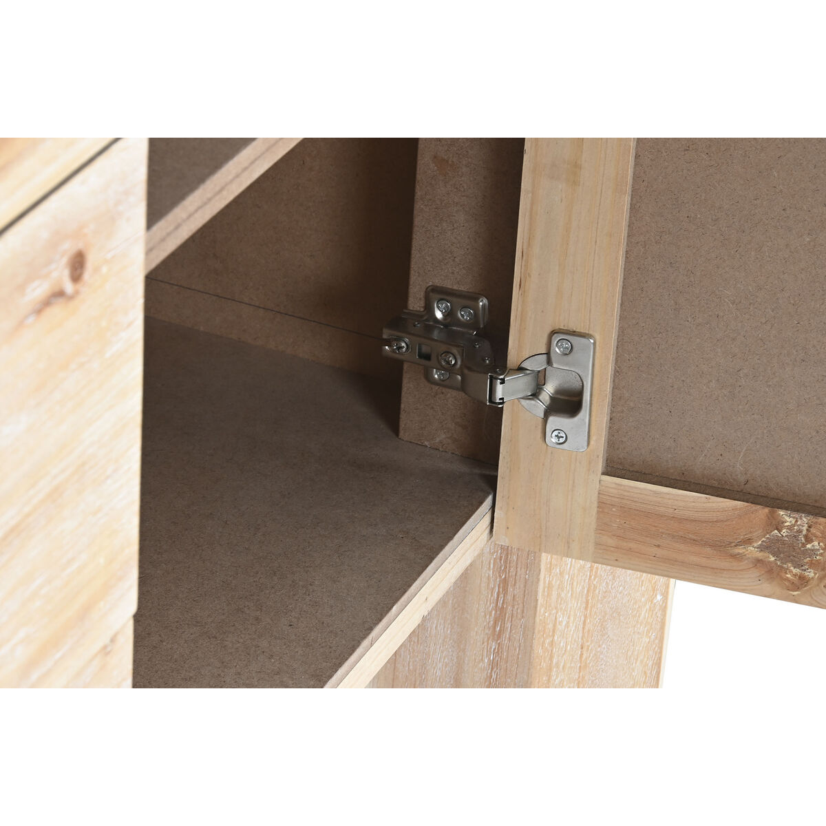 Skänk Home ESPRIT Naturell Gran Trä MDF 150 x 40 x 100 cm - 5