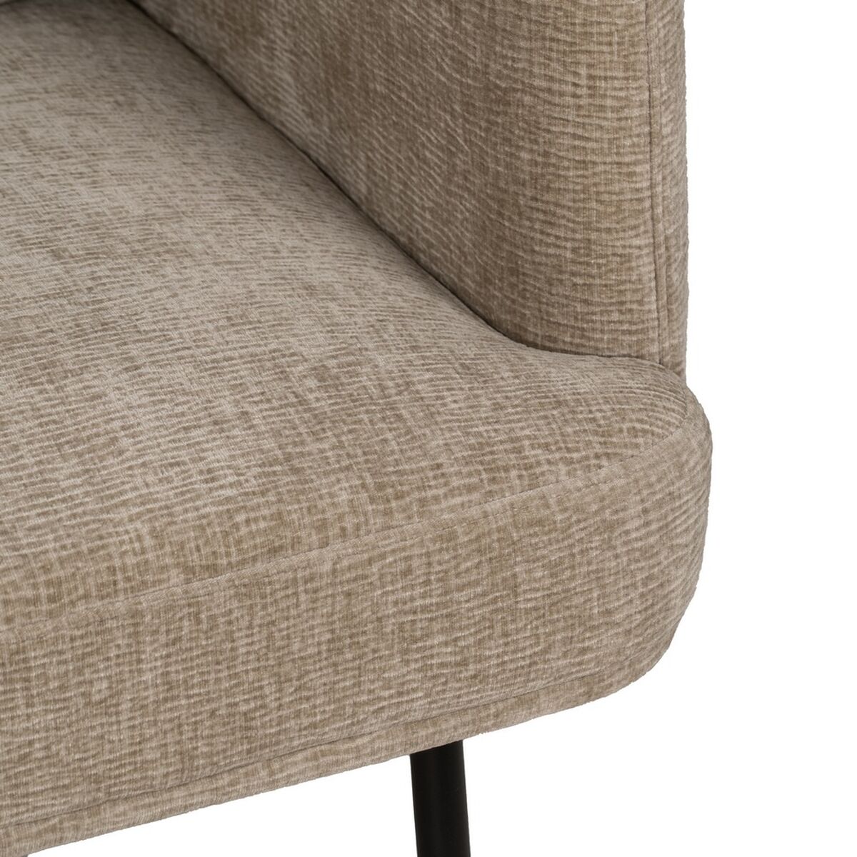 Soffa Svart Beige 127 x 72 x 73 cm - 8